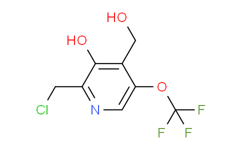 2-(Chloromethyl)-3-hydroxy-5-(trifluoromethoxy)pyridine-4-methanol