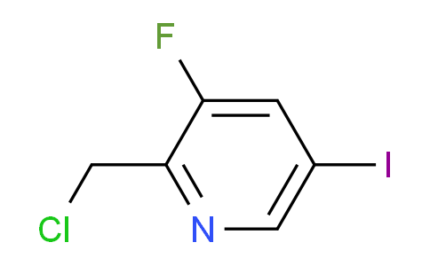 2-Chloromethyl-3-fluoro-5-iodopyridine