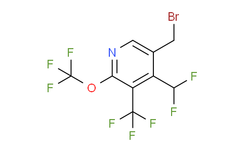 AM44389 | 1804670-80-1 | 5-(Bromomethyl)-4-(difluoromethyl)-2-(trifluoromethoxy)-3-(trifluoromethyl)pyridine