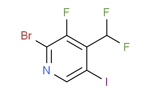 AM44392 | 1806051-90-0 | 2-Bromo-4-(difluoromethyl)-3-fluoro-5-iodopyridine