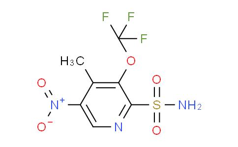 AM44398 | 1806773-79-4 | 4-Methyl-5-nitro-3-(trifluoromethoxy)pyridine-2-sulfonamide