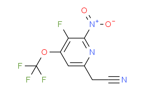 AM44400 | 1806731-91-8 | 3-Fluoro-2-nitro-4-(trifluoromethoxy)pyridine-6-acetonitrile