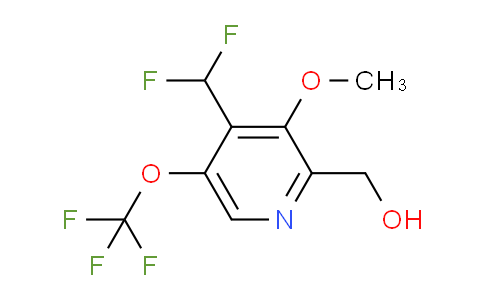 AM44405 | 1806263-49-9 | 4-(Difluoromethyl)-3-methoxy-5-(trifluoromethoxy)pyridine-2-methanol