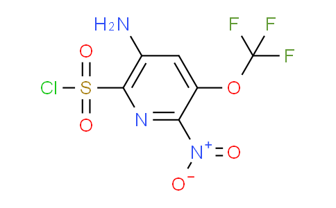 AM44406 | 1804023-91-3 | 5-Amino-2-nitro-3-(trifluoromethoxy)pyridine-6-sulfonyl chloride