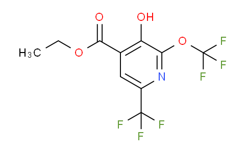 AM44409 | 1806043-63-9 | Ethyl 3-hydroxy-2-(trifluoromethoxy)-6-(trifluoromethyl)pyridine-4-carboxylate