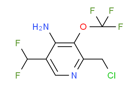 AM44413 | 1805988-35-5 | 4-Amino-2-(chloromethyl)-5-(difluoromethyl)-3-(trifluoromethoxy)pyridine