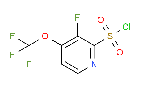AM44420 | 1804504-25-3 | 3-Fluoro-4-(trifluoromethoxy)pyridine-2-sulfonyl chloride