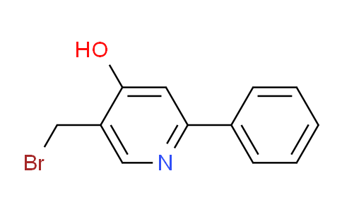 AM44430 | 1805218-75-0 | 5-Bromomethyl-4-hydroxy-2-phenylpyridine