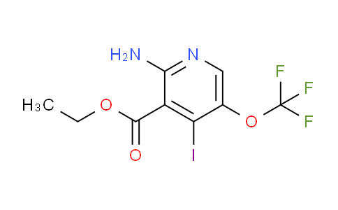Ethyl 2-amino-4-iodo-5-(trifluoromethoxy)pyridine-3-carboxylate