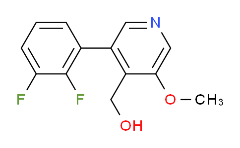 3-(2,3-Difluorophenyl)-5-methoxypyridine-4-methanol