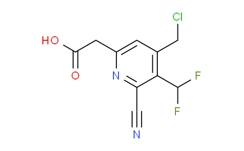 AM44450 | 1805430-64-1 | 4-(Chloromethyl)-2-cyano-3-(difluoromethyl)pyridine-6-acetic acid