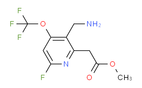 AM44452 | 1804304-89-9 | Methyl 3-(aminomethyl)-6-fluoro-4-(trifluoromethoxy)pyridine-2-acetate