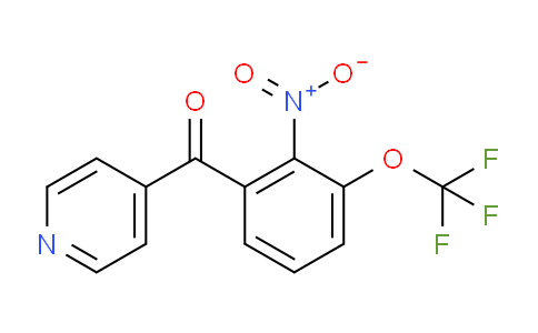 4-(3-(Trifluoromethoxy)-2-nitrobenzoyl)pyridine