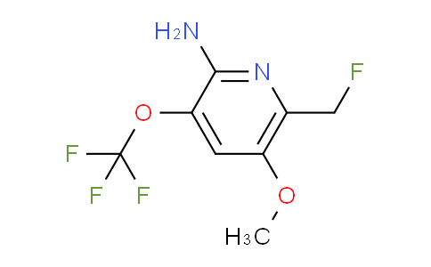 AM44463 | 1803982-31-1 | 2-Amino-6-(fluoromethyl)-5-methoxy-3-(trifluoromethoxy)pyridine