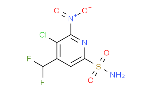 AM44483 | 1805377-02-9 | 3-Chloro-4-(difluoromethyl)-2-nitropyridine-6-sulfonamide
