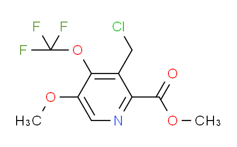 AM44486 | 1806752-01-1 | Methyl 3-(chloromethyl)-5-methoxy-4-(trifluoromethoxy)pyridine-2-carboxylate