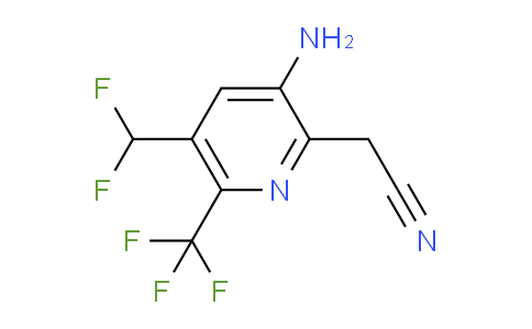 AM44487 | 1805372-47-7 | 3-Amino-5-(difluoromethyl)-6-(trifluoromethyl)pyridine-2-acetonitrile