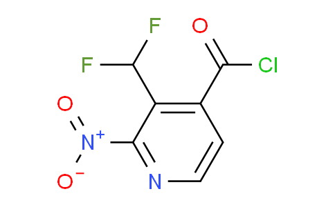AM44493 | 1805299-93-7 | 3-(Difluoromethyl)-2-nitropyridine-4-carbonyl chloride