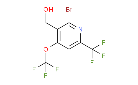 AM44496 | 1804453-17-5 | 2-Bromo-4-(trifluoromethoxy)-6-(trifluoromethyl)pyridine-3-methanol