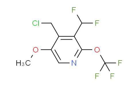 AM44498 | 1806759-70-5 | 4-(Chloromethyl)-3-(difluoromethyl)-5-methoxy-2-(trifluoromethoxy)pyridine