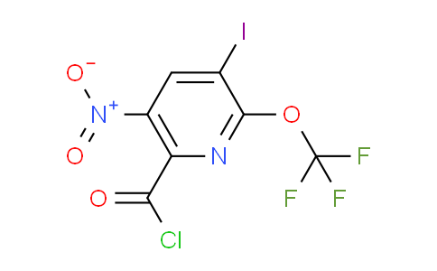 AM44503 | 1806133-56-1 | 3-Iodo-5-nitro-2-(trifluoromethoxy)pyridine-6-carbonyl chloride