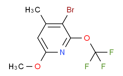 AM44505 | 1804565-91-0 | 3-Bromo-6-methoxy-4-methyl-2-(trifluoromethoxy)pyridine