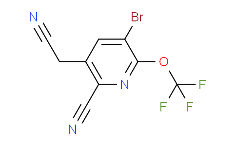 AM44508 | 1804651-00-0 | 3-Bromo-6-cyano-2-(trifluoromethoxy)pyridine-5-acetonitrile