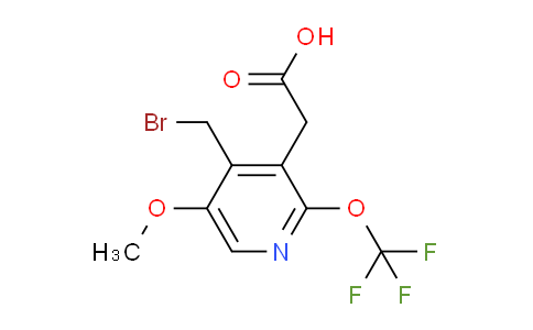 AM44516 | 1805216-43-6 | 4-(Bromomethyl)-5-methoxy-2-(trifluoromethoxy)pyridine-3-acetic acid