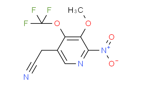 AM44520 | 1806749-15-4 | 3-Methoxy-2-nitro-4-(trifluoromethoxy)pyridine-5-acetonitrile