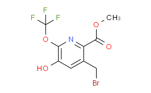 AM44523 | 1804478-48-5 | Methyl 3-(bromomethyl)-5-hydroxy-6-(trifluoromethoxy)pyridine-2-carboxylate