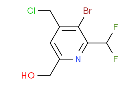 AM44537 | 1805953-00-7 | 3-Bromo-4-(chloromethyl)-2-(difluoromethyl)pyridine-6-methanol
