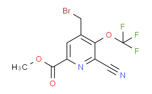AM44539 | 1803945-84-7 | Methyl 4-(bromomethyl)-2-cyano-3-(trifluoromethoxy)pyridine-6-carboxylate