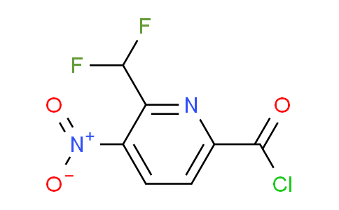 AM44545 | 1806804-69-2 | 2-(Difluoromethyl)-3-nitropyridine-6-carbonyl chloride