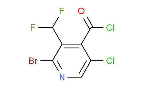 AM44548 | 1804657-66-6 | 2-Bromo-5-chloro-3-(difluoromethyl)pyridine-4-carbonyl chloride