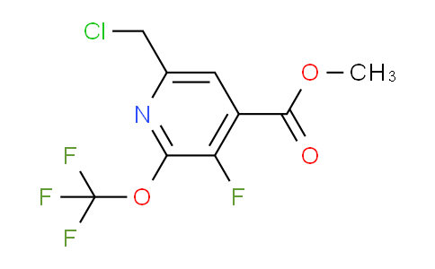 AM44550 | 1806720-88-6 | Methyl 6-(chloromethyl)-3-fluoro-2-(trifluoromethoxy)pyridine-4-carboxylate