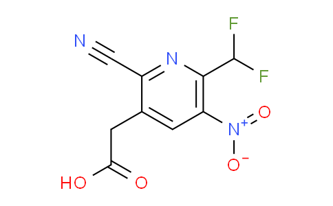 AM44555 | 1805290-02-1 | 2-Cyano-6-(difluoromethyl)-5-nitropyridine-3-acetic acid