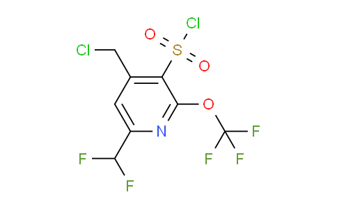 AM44562 | 1805184-11-5 | 4-(Chloromethyl)-6-(difluoromethyl)-2-(trifluoromethoxy)pyridine-3-sulfonyl chloride