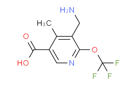 AM44565 | 1806161-15-8 | 3-(Aminomethyl)-4-methyl-2-(trifluoromethoxy)pyridine-5-carboxylic acid