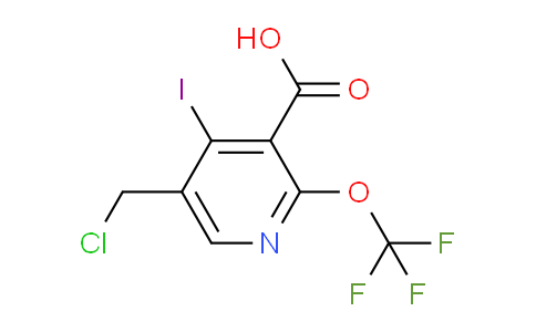 AM44566 | 1806180-38-0 | 5-(Chloromethyl)-4-iodo-2-(trifluoromethoxy)pyridine-3-carboxylic acid