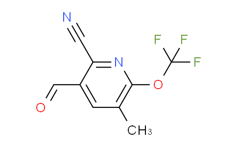 AM44568 | 1804339-17-0 | 2-Cyano-5-methyl-6-(trifluoromethoxy)pyridine-3-carboxaldehyde