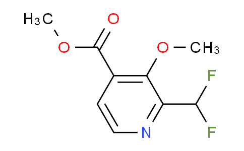 AM44570 | 1805039-68-2 | Methyl 2-(difluoromethyl)-3-methoxypyridine-4-carboxylate