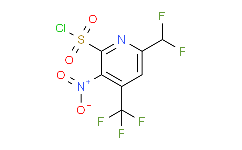 AM44574 | 1361697-74-6 | 6-(Difluoromethyl)-3-nitro-4-(trifluoromethyl)pyridine-2-sulfonyl chloride