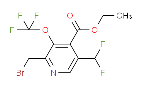 AM44577 | 1805310-27-3 | Ethyl 2-(bromomethyl)-5-(difluoromethyl)-3-(trifluoromethoxy)pyridine-4-carboxylate