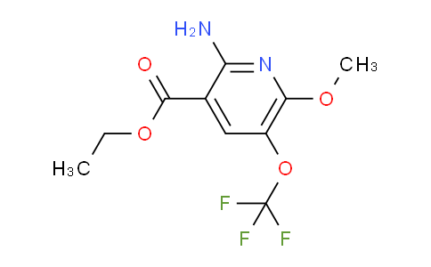 Ethyl 2-amino-6-methoxy-5-(trifluoromethoxy)pyridine-3-carboxylate