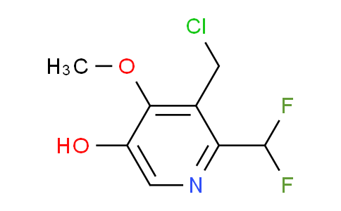 AM44591 | 1807134-65-1 | 3-(Chloromethyl)-2-(difluoromethyl)-5-hydroxy-4-methoxypyridine