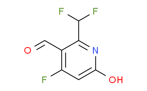 2-(Difluoromethyl)-4-fluoro-6-hydroxypyridine-3-carboxaldehyde
