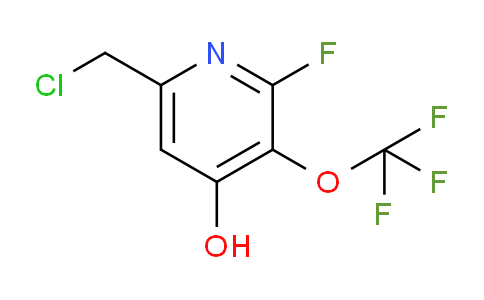 AM44605 | 1804740-06-4 | 6-(Chloromethyl)-2-fluoro-4-hydroxy-3-(trifluoromethoxy)pyridine