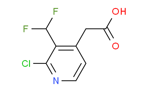 AM44617 | 1805274-36-5 | 2-Chloro-3-(difluoromethyl)pyridine-4-acetic acid