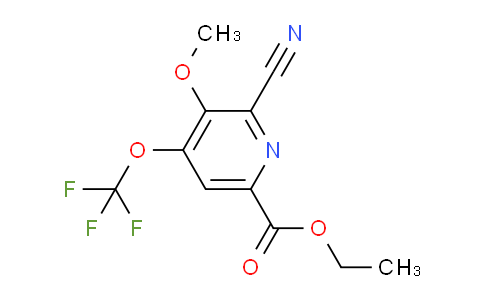 AM44622 | 1803617-32-4 | Ethyl 2-cyano-3-methoxy-4-(trifluoromethoxy)pyridine-6-carboxylate