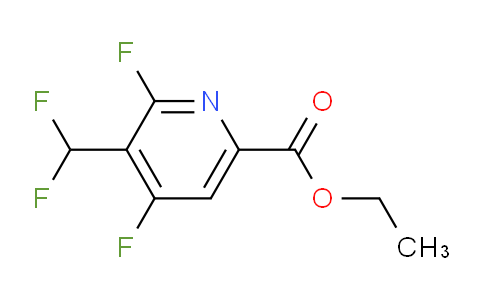 AM44625 | 1805009-97-5 | Ethyl 2,4-difluoro-3-(difluoromethyl)pyridine-6-carboxylate